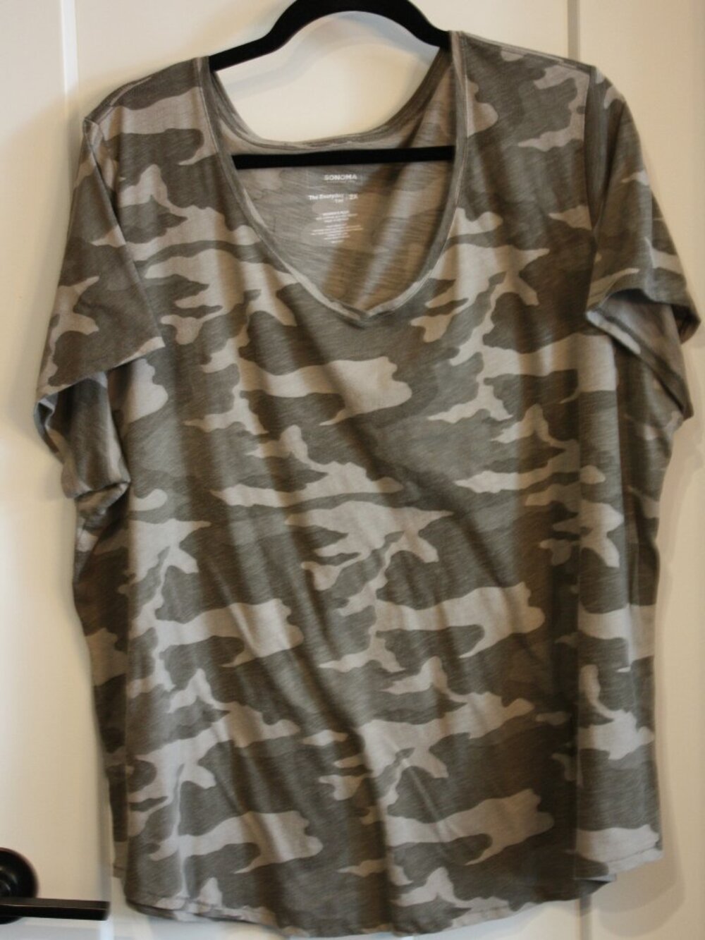 Sonoma, plus size 2X, Tee-Shirt, Camo